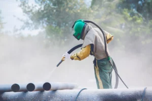 male-worker-sandblasting-dust-process-cleaning-pipeline-surface-on-steel-before-painting-in-the-factory_478515-621